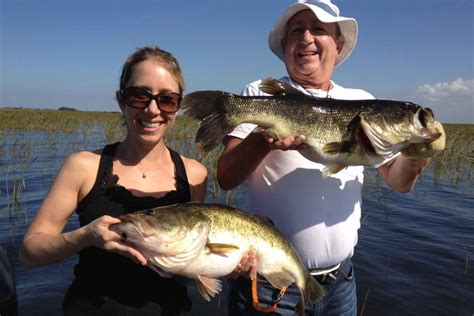 Fishing for Largemouth bass - Rodman Reservoir fishing