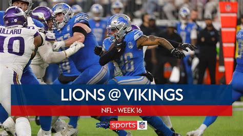 Detroit Lions 30-24 Minnesota Vikings | NFL highlights | NFL News | Sky ...