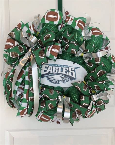 Philadelphia Eagles wreath Man Cave NFL football Decor Gifts | Etsy ...