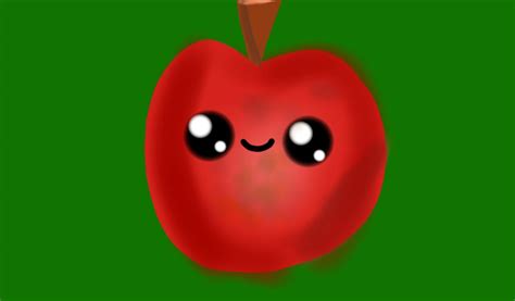 Apple cute (manzana kawaii) by KaThYCaT78 on DeviantArt