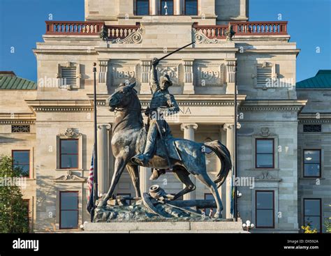 Equestrian statue of General Thomas Francis Meagher at Montana State ...