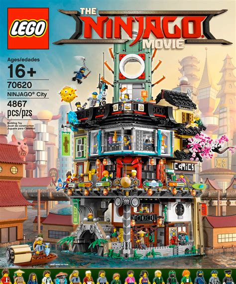 Cool Stuff: The LEGO Ninjago Movie's Ninjago City LEGO Set Is the Third ...