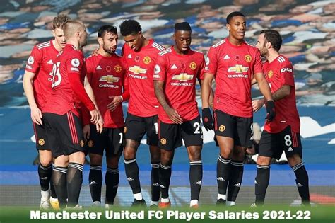 Manchester United FC Player Salaries 2021-22, Highest Paid Players