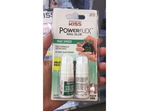 Kiss PowerFlex Nail Glue, Pack of 2 Ingredients and Reviews