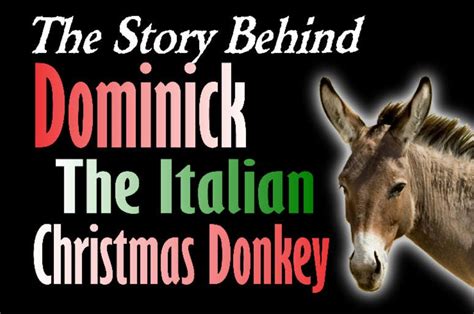 The Story Behind Dominick The Italian Christmas Donkey | WLIF 101.9