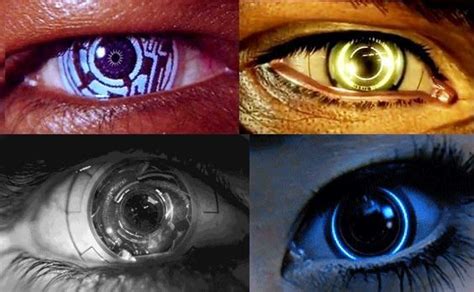 Ocular implants: | Cyberpunk, Eye art, Futuristic robot