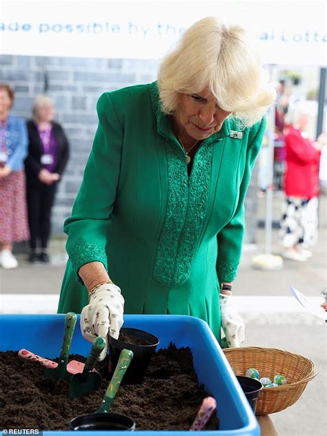 King Charles and Queen Camilla visit a library and cathedral in Armagh | Daily Mail Online