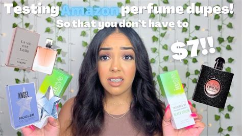 TESTING AMAZON PERFUME DUPES! Inspired/dupe fragrances haul! Are they actually worth it?🤔 - YouTube