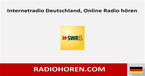 SWR1 webradio, online radio hören | Internetradio