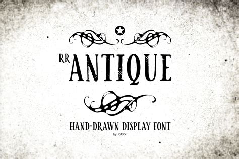 RR Antique / Vintage branding font | Serif Fonts ~ Creative Market