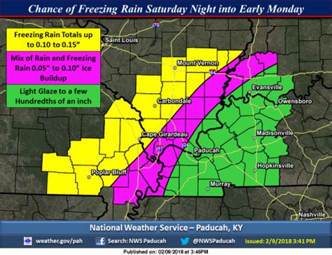 Special Weather statement issued for upcoming wintry weather - Benton ...