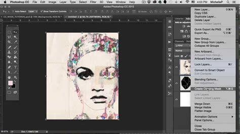 EASY PHOTOSHOP CLIPPING MASK TUTORIAL - YouTube