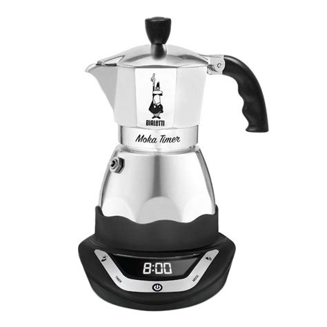 Electric moka pot Bialetti Moka Timer 6 cups - Coffee Friend