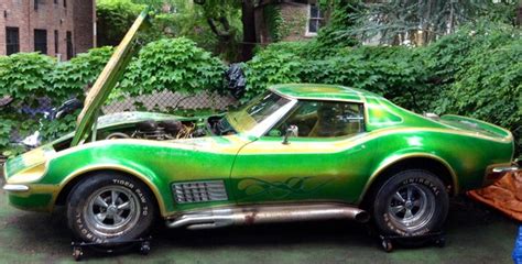 Corvettes on eBay: Wild 1971 Corvette with Psychedelic Paint Job - Corvette: Sales, News & Lifestyle