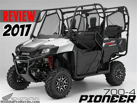 2017 & 2016 Honda Side by Side ATV / UTV Models | Reviews & News + More ...