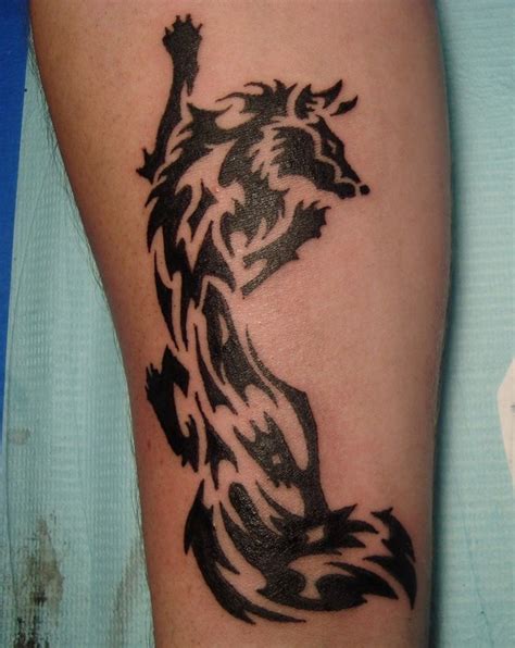 9 Stunning Tribal Fox Tattoos | Only Tribal