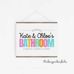 Kids Bathroom Wall Art Bathroom Wall Prints Kids Bathroom - Etsy