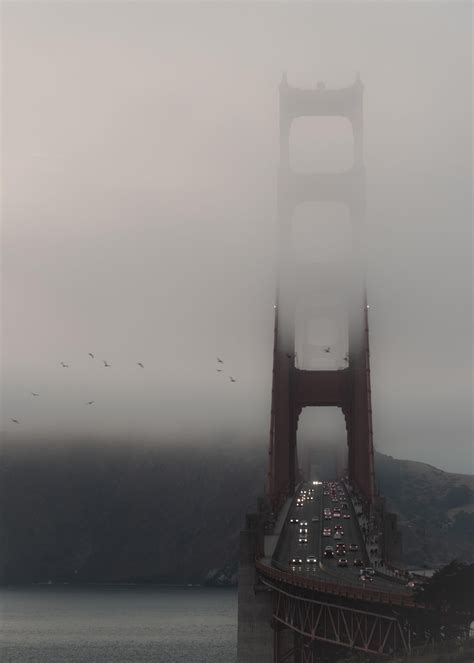 Golden Gate Bridge in the fog | Golden gate bridge, Feelings, Travel