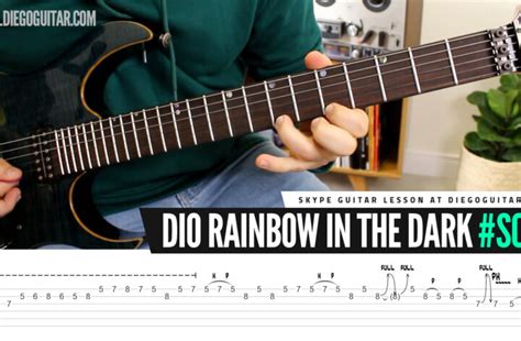 Rainbow in the Dark Solo Tab | Guitar Lessons over Skype / Zoom