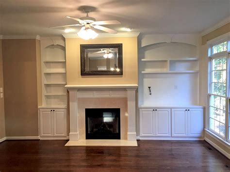 Custom Fireplace Built-Ins - Wake Forest, Raleigh, Durham — Woodmaster Custom Cabinets - Custom ...