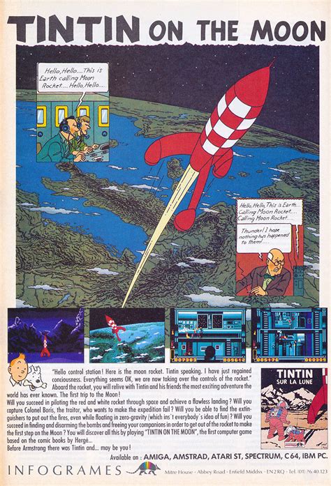 Tintin Destination Moon Tintin, Comic Art, Science Fiction, 59% OFF