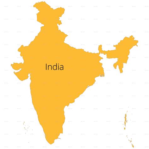 India States Map and Outline, Vectors | GraphicRiver