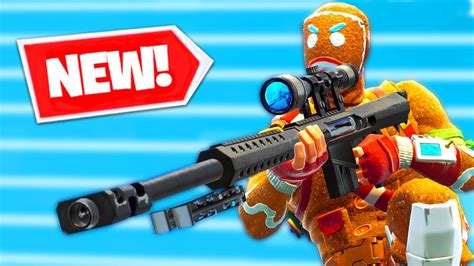 *NEW* HEAVY SNIPER Gameplay in Fortnite Battle Royale - YouTube