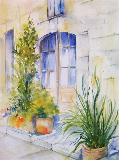 Easy Watercolor Paintings Of Spring Landscapes at PaintingValley.com | Explore collection of ...