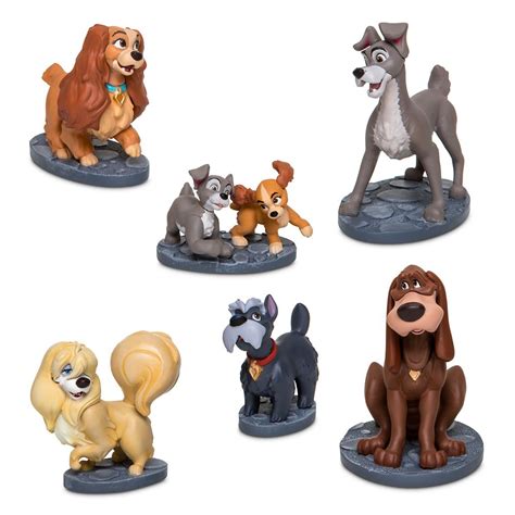 Lady and the Tramp Figure Play Set now out for purchase – Dis ...