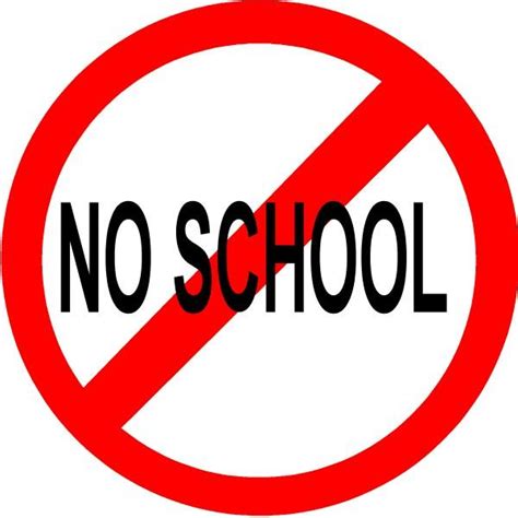 No School Clipart - Cliparts.co