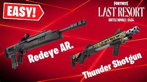 How to get the *VAULTED* Redeye Assault Rifle & Thunder Shotgun in ...