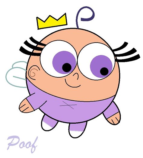 Poof is the adorable baby fairy of fairy godparents, Cosmo and Wanda, on THE FAIRLY ODDPARENTS ...