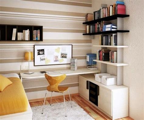 22 Space Saving Ideas for Small Home Office Storage