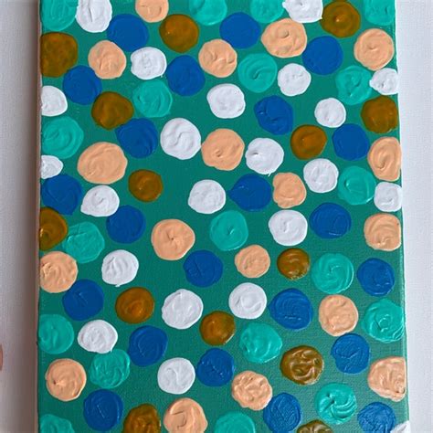 Polka Dot Painting - Etsy