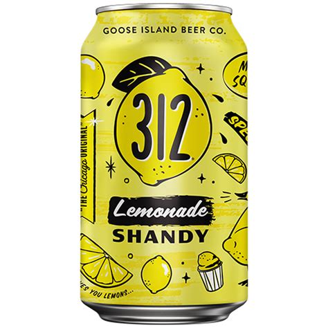 Goose 312 Lemonade Shandy 15/12 oz cans - Beverages2u