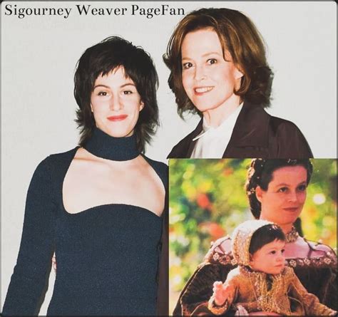 My Love Cute Wonderful Mother Sigourney Weaver With her Daughter ...