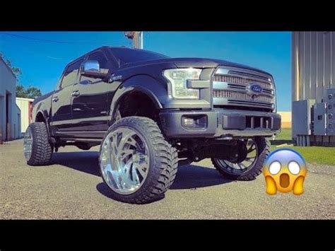 2015 Ford F-150 Platinum Gets JTX 26x16!! & 37s | Lifted Trucks |Squat Trucks|16 Wides | 8''FTS ...