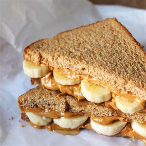 Peanut Butter Honey And Banana Sandwich Healthy - Banana Poster