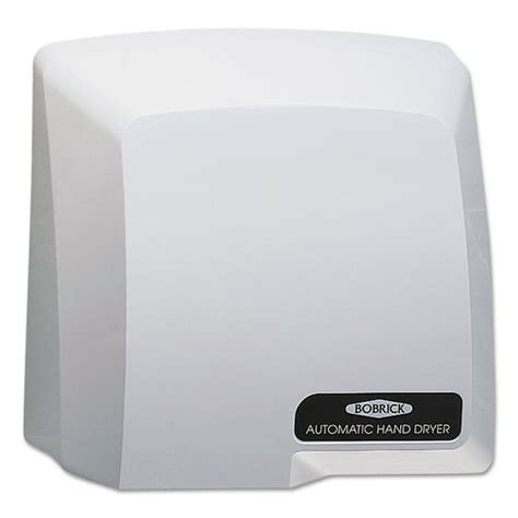 Bobrick Washroom Compact Automatic Hand Dryer, 115v, Gray - Walmart.com - Walmart.com