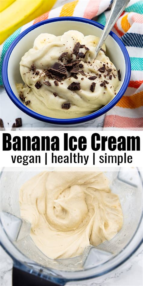 Frozen Banana Ice Cream - Vegan Heaven