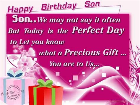 Happy Birthday Son - WishBirthday.com