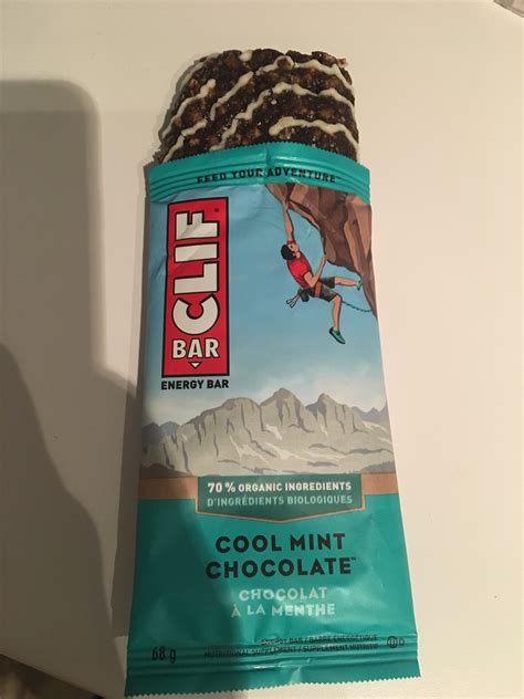 CLIF Bar Cool Mint Chocolate Energy Bar reviews in Protein Bars ...