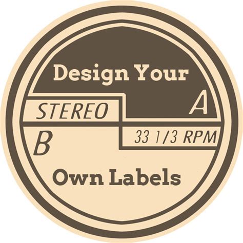 American Vinyl Co | Printed Record Labels