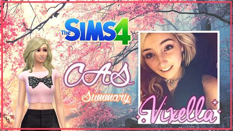 The Sims 4 | Simmer CAS | Vixella - YouTube