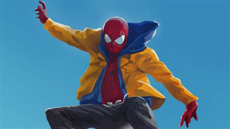 Spider man into the spider verse background wallpaper - nuthon