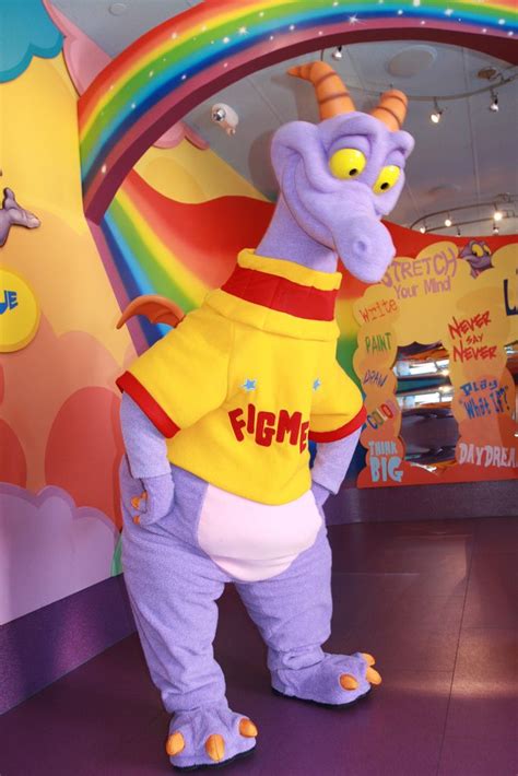 Figment at Disney Character Central | Figment disney, Disney world ...