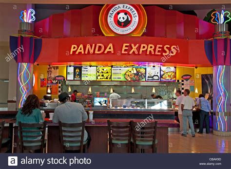 Mall Food Court Panda Express | Stock Photo - Panda Express Fast Food Shopping Mall Food Court ...