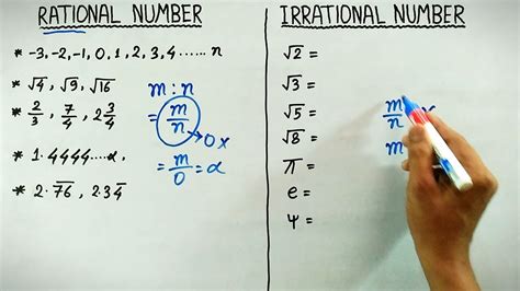 Are Irrational Numbers Whole Numbers