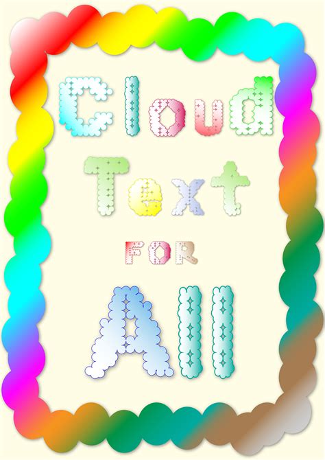 Cloud Fonts on Behance