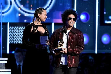 Bruno Mars Wins Record of the Year at 2018 Grammy Awards